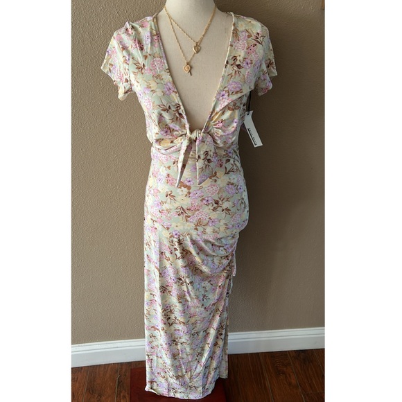 Two piece floral print set in Sage - Picture 3 of 5